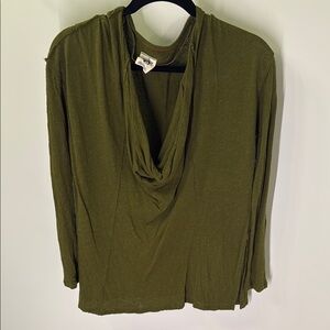 We The Free Draped Long Sleeve Top